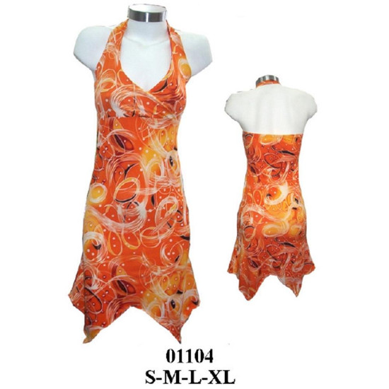 Molde de Vestido cruzado con corte | 01104