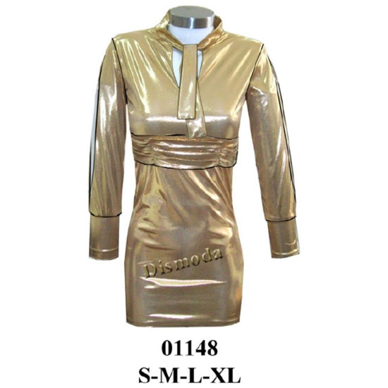 Molde de Mini vestido con cuello | 01148