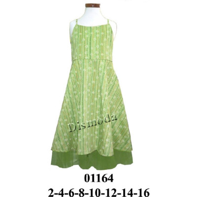 Molde de Vestido niña con faldón evasse | 01164
