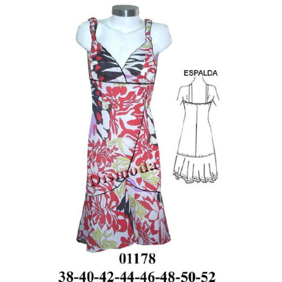 Molde de Vestido con corte | 01178 Molde de Vestido con corte | 01178