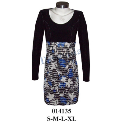 Molde de Vestido corte bajo busto con tela de vuelos | 014135 Molde de Vestido corte bajo busto con tela de vuelos | 014135