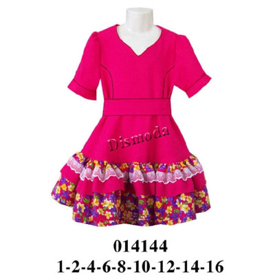 Molde de Vestido de huasa | 014144