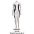 Molde de Vestido escote corazón con cortes en delantero y espalda | 014209