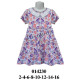 Molde de Vestido niña con tres vuelos | 014230 Molde de Vestido niña con tres vuelos | 014230