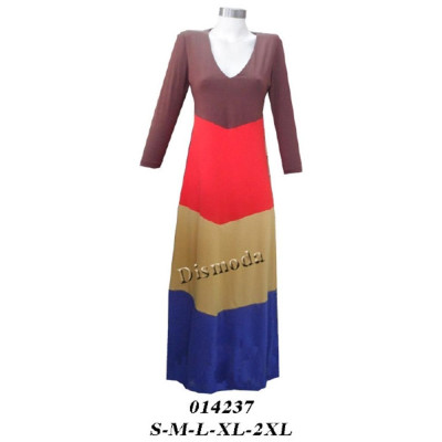 Molde de Vestido largo en 4 colores | 014237 Molde de Vestido largo en 4 colores | 014237