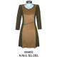 Molde de Vestido escote v corte princesa | 014452 Molde de Vestido escote v corte princesa | 014452