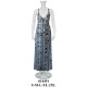 Molde de Vestido con cordones y corte en delantero | 014491