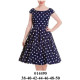 Molde de Vestido con manga pestaña, faldón plato | 014495