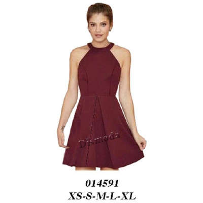 Molde de Vestido halter de lycra | 014591