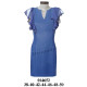 Molde de Vestido dama con fruncidos en corte delantero y espalda | 014652 Molde de Vestido dama con fruncidos en corte delantero y espalda | 014652