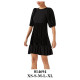 Molde de Vestido de dama manga abuchada | 014694 Molde de Vestido de dama manga abuchada | 014694