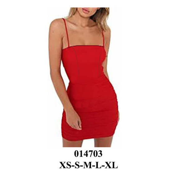Molde de Vestido strapless con cordón y pinzas | 014703