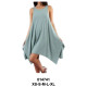 Molde de Vestido dama, falda asimétrica | 014741 Molde de Vestido dama, falda asimétrica | 014741