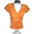 Molde de Camiseta con corte bajo busto manga corta; | 01804