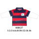 Molde de Camiseta con cuello y pata manga 2 colores | 018127
