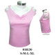 Molde de Camiseta escote bote con argollas en hombro | 018130 Molde de Camiseta escote bote con argollas en hombro | 018130