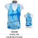 Molde de Camiseta musculosa con canesú, pretina y fruncido en busto | 018180