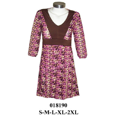 Molde de Vestido con corte bajo busto | 018190 Molde de Vestido con corte bajo busto | 018190
