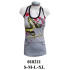 Molde de Camiseta musculosa con bolsillo | 018211