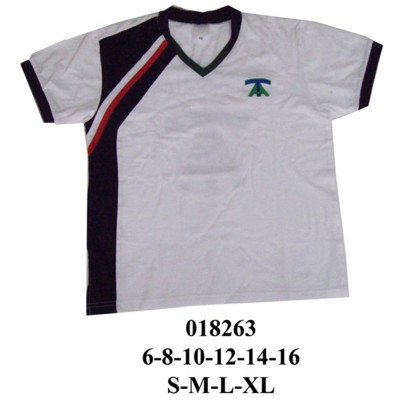 Molde de Camiseta polo de manga ranglan corta con delantero contrastante y vivos, cuello polo y pata | 018263 Molde de Camiseta polo de manga ranglan corta con delantero contrastante y vivos, cuello polo y pata | 018263