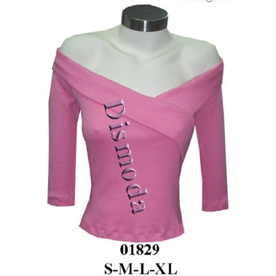 Molde de Camiseta manga raglan cuello bote | 01829