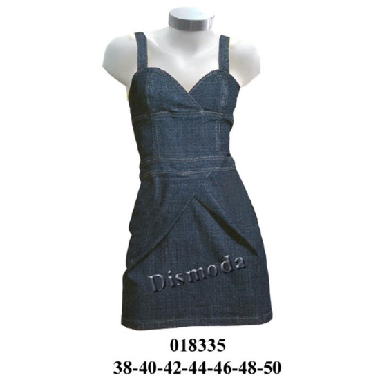 Molde de Vestido strapless corpiño cruzado | 018335