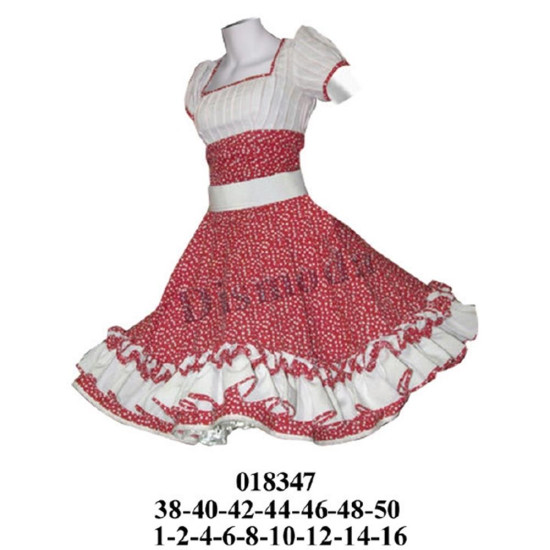 Molde de Vestido de huasa | 018347 Molde de Vestido de huasa | 018347