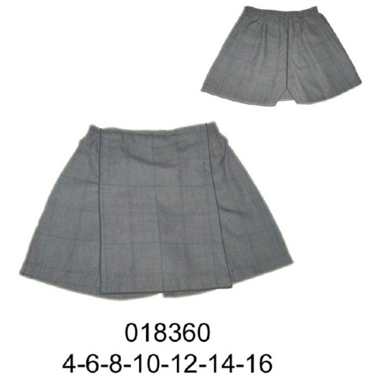 Molde de Short falda con tapa delantero | 018360