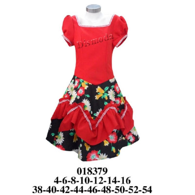 Molde de Vestido huasa | 018379 Molde de Vestido huasa | 018379