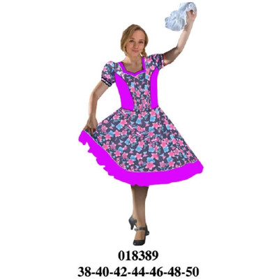 Molde de Vestido de huasa | 018389 Molde de Vestido de huasa | 018389