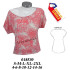 Molde de Camiseta kimono | 018530