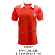 Molde de Camiseta de fútbol con corte en delantero | 018549