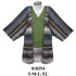 Molde de Capa kimono dama | 018594