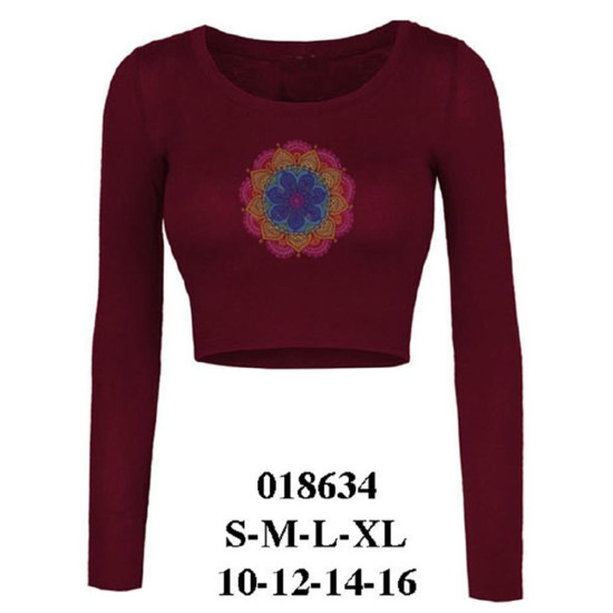 Molde de Crop top | 018634 Molde de Crop top | 018634