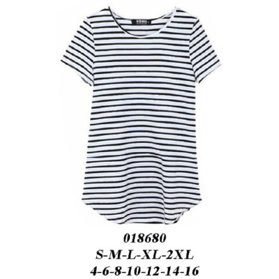 Molde de Camiseta básica basta redonda | 018680 Molde de Camiseta básica basta redonda | 018680