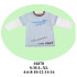 Molde de Camiseta hombre cuello polo manga doble | 01870