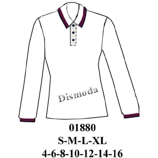 Molde de Camiseta ajustada cuello tejido | 01880 Molde de Camiseta ajustada cuello tejido | 01880