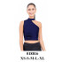 Molde de Crop top asimétrico con cuello | 018816