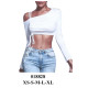 Molde de Crop top asimétrico | 018828 Molde de Crop top asimétrico | 018828