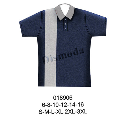 Molde de Camiseta escolar con corte vertical en un costado | 018906 Molde de Camiseta escolar con corte vertical en un costado | 018906