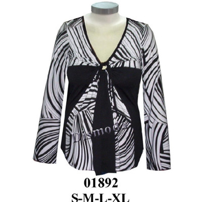 Molde de Blusa maternal con amarra en escote | 01892 Molde de Blusa maternal con amarra en escote | 01892