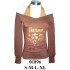 Molde de Camiseta manga raglan escote bote, delantero doble, amarrada en cuello | 01896
