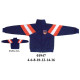 Molde de Sudadera con corte | 01947 Molde de Sudadera con corte | 01947