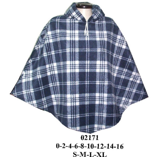 Molde de Poncho con gorro | 02171
