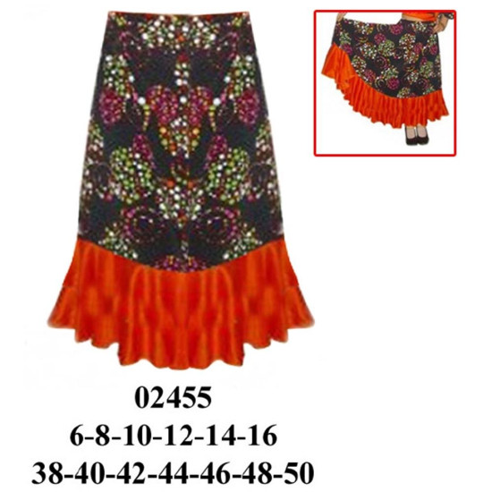 Molde de Vestido de huasa | 02455