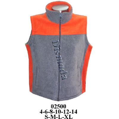 Molde de Sudadera sin mangas con costadillo | 02500