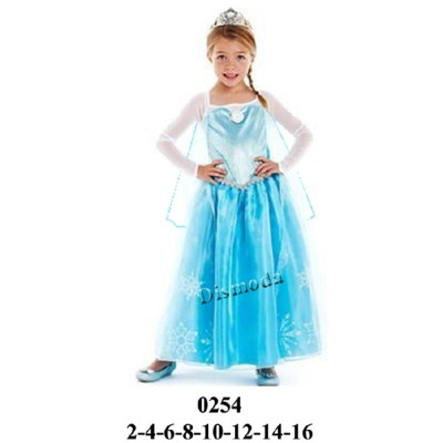 Molde de Disfraz de elsa (frozen) | 0254