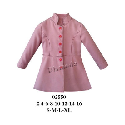 Molde de Abrigo cuello mao, para vestidos de cueca | 02550