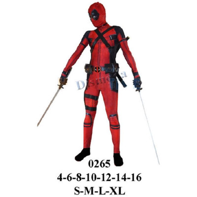 Molde de Disfraz de deadpool | 0265