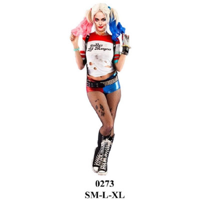 Molde de Disfraz de harley quinn | 0273